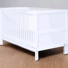 Baby Elegance White Travis Cot
