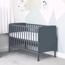 Baby Elegance Elle Cot Grey, 3